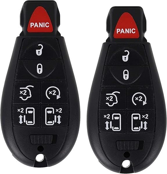 Keyless Remote Smart Key Fob Replacement for 2008-2020 Chrysler & Dodge - M3N5WY783X
