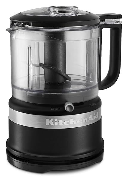 KitchenAid 3.5-Cup Food Chopper in Matte Black - Compact & Efficient Kitchen Tool