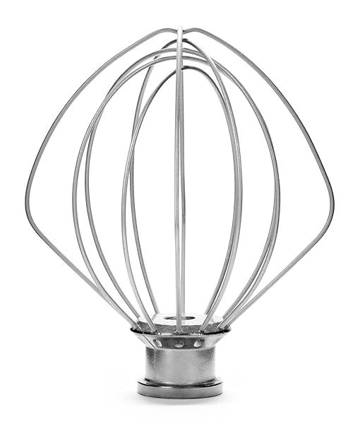 KitchenAid K45WW Wire Whip: Essential Stainless Steel Attachment for Tilt-Head Stand Mixers