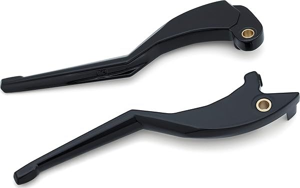 Upgrade Your 2017-19 Indian Scout: Kuryakyn 7169 Gloss Black Legacy Levers - Motorcycle Accent Accessory