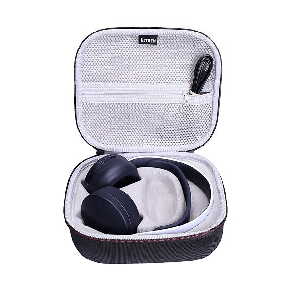 LTGEM EVA Hard Case for Xbox and PlayStation Wireless Headsets Durable Protection Case Only