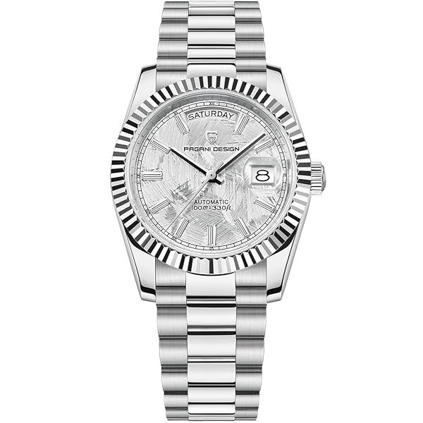 LACZ DENTON Pagani Design DD36 Luxury Automatic Men's Watch with AR Sapphire Glass and 10Bar Water Resistance