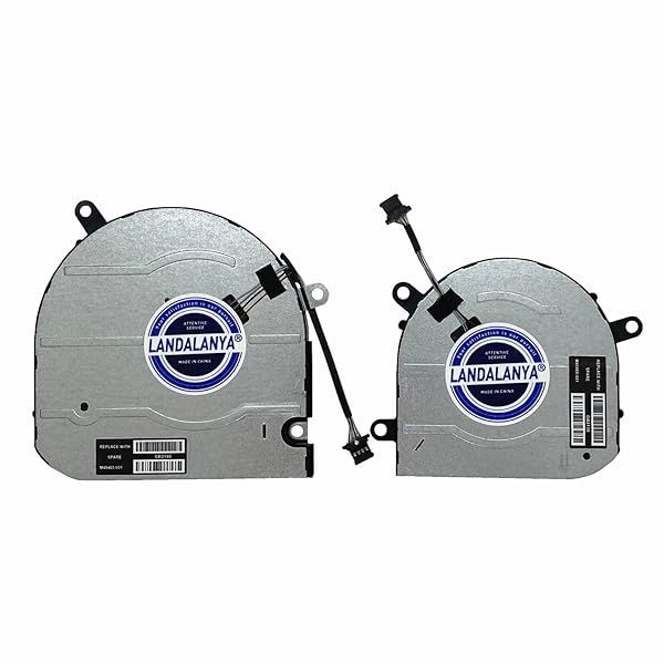 LANDALANYA Replacement CPU & GPU Cooling Fan for HP Envy 15M-EU, 15M-ES, TPN-W149, M45465-001 - High Performance & Compatibility