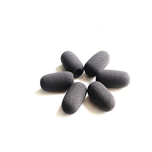 LINHUIPAD Microphone Covers for Lightspeed Aviation Headsets - 10 Pack Foam Windscreens