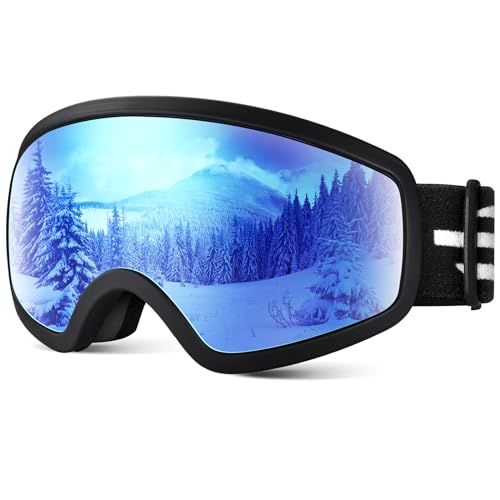LOEO Kids Ski Goggles: Perfect Snow Gear for Youth & Teens Aged 5-14 - Stylish & Safe!