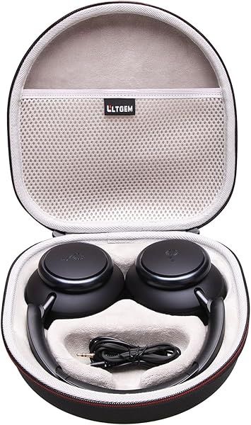 LTGEM Hard Case for Anker Soundcore Q45/Q35 Headphones - Durable Storage & Protection