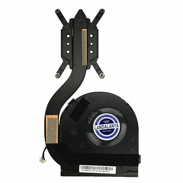 Landalanya Replacement CPU Cooling Fan for Lenovo ThinkPad X280 Laptop Heatsink Fan 01LX665 01LX666 P/N 02DC276 ND55C47-17E20