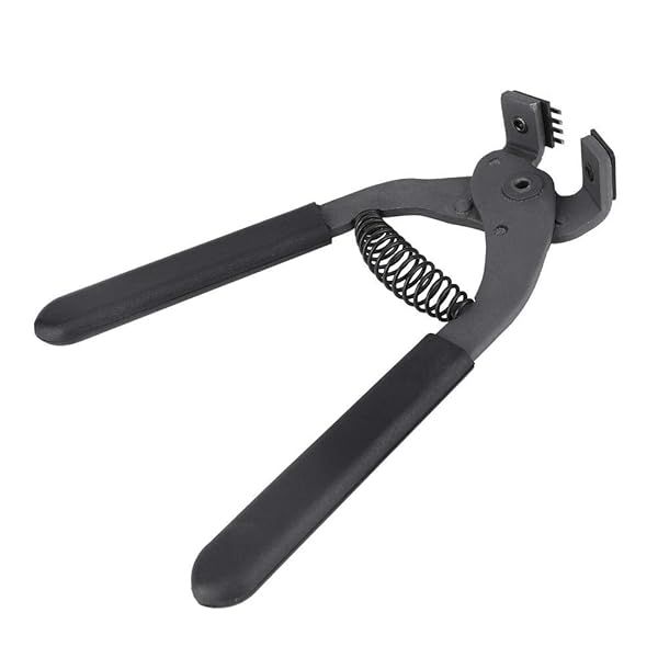 Leather Hole Punch Tool for DIY Craft Belts Straps Saddles Silent Hand Pliers 4 Prong Leather Punch