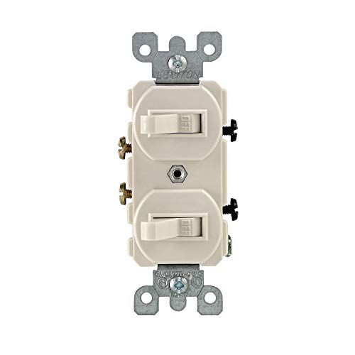 Leviton 5224-2T Light Almond: Premium Wall Switch for Home Automation