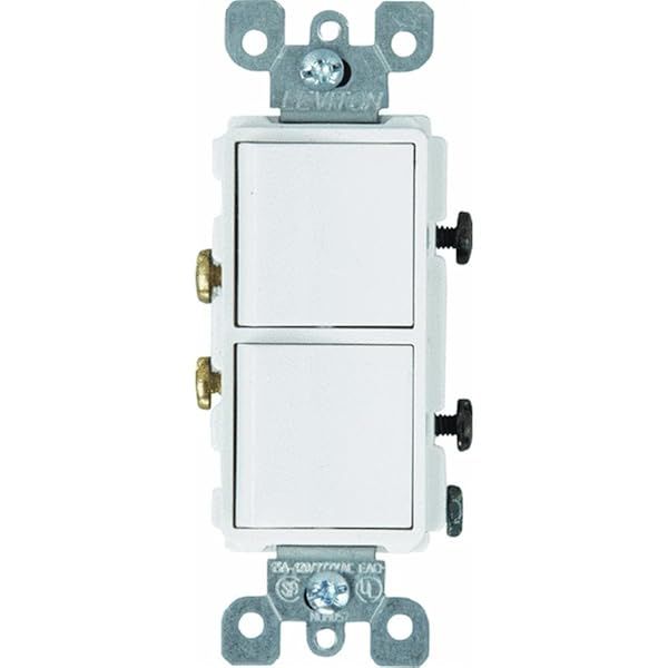 Leviton R02-5634-W Review: Dual Single-Pole Switches for Easy Home Wiring