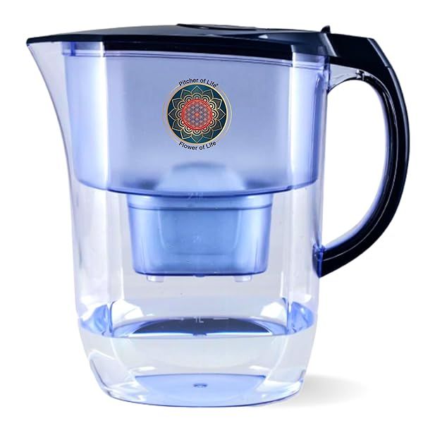 Life Ionizer 3.8L Alkaline Water Pitcher: BPA-Free, Eco-Friendly, 6-Stage Filter for Pure Hydration