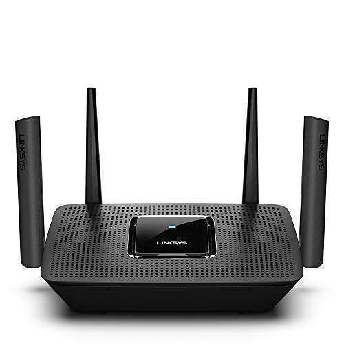 Linksys MR8300 Tri-Band Mesh WiFi 5 Router: 2,000 Sq. ft Coverage, AC2200 Speeds, Guest WiFi & Parental Controls