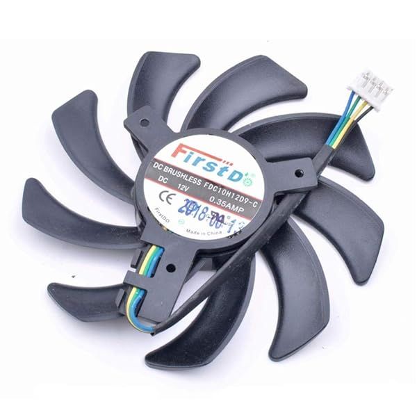 Liphontcta FDC10H12D9C 12V 0.35A Sapphire Radeon R9 Nano Graphics Card Fan for Optimal Cooling Performance