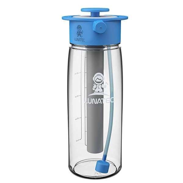 Lunatec 750ml Hydration Spray Bottle: Versatile BPA-Free Mister, Camp Shower & Sport Water Bottle