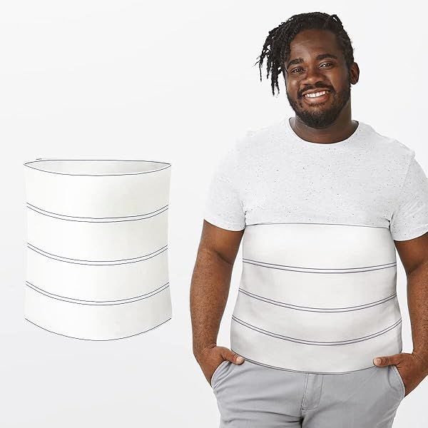 Lynnuo Belly Binder for Hysterectomy Recovery 12 Inch Wide Postpartum Belly Band Plus Size Tummy Tuck Binder 60 to 75 Inches