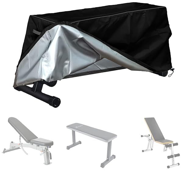 Protect Your Fitness Gear: MBOOM Gym Equipment Cover 44x50x16x21 Inches - Durable & Weatherproof