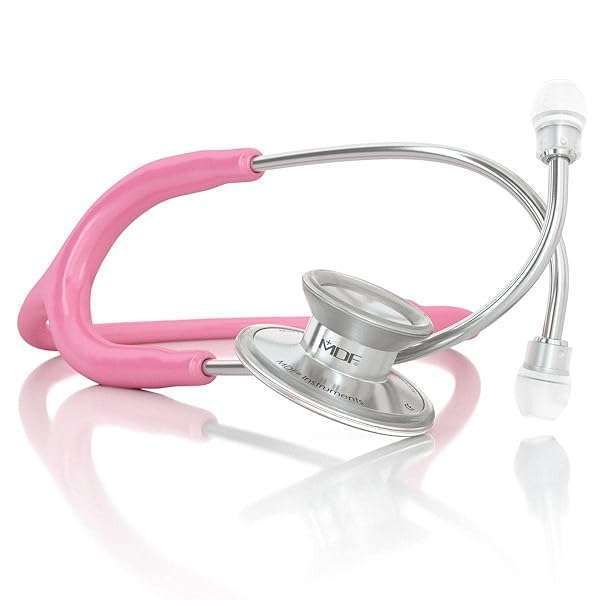 Buy MDF Acoustica Lightweight Stethoscope - Dual Head, Pink Tube, Ideal for Doctors & Nurses | MDF747XP01