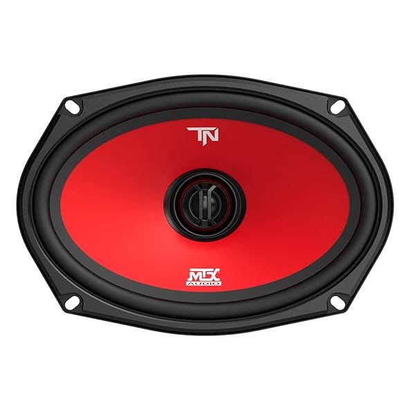 MTX Terminator69 60W RMS 2-Way Coaxial Car Speakers - High-Quality Polypropylene Sound