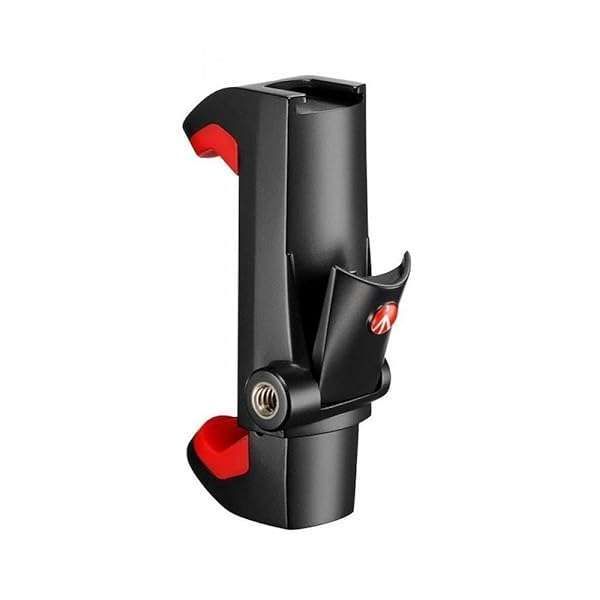 Manfrotto MCPIXI Pro Smartphone Clamp - Universal Black Holder for Photography & Videography