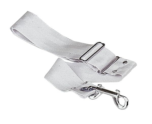 Markwort Tennis Net Center Strap - Durable White Tennis Net Accessory for Optimal Performance