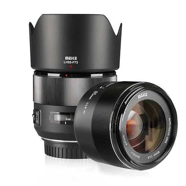 Meike 85mm f/1.8 Auto Focus Lens for Canon EOS: Perfect for Full Frame & APS-C Cameras