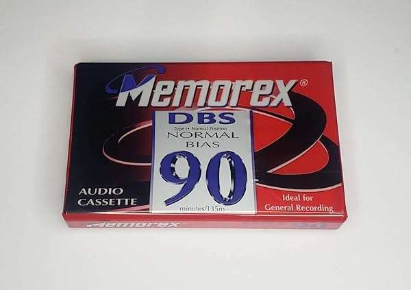 Buy Memorex DBS 90 Vintage Blank Audio Cassette Tape - Perfect for Collectors & Music Lovers