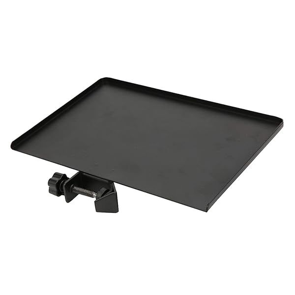 Multifunctional Mic Rack Stand & Phone Holder for Live Broadcasts - Alloy Clamp-On Tray