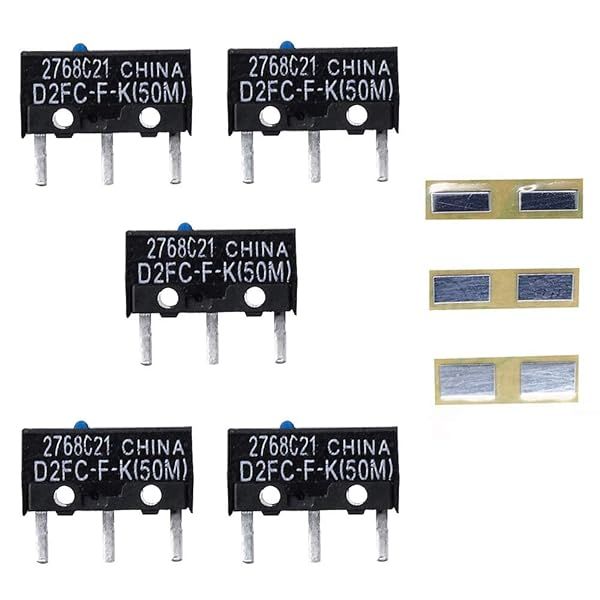 Buy D2FC-F-K(50M) Micro Switches - 5pcs High-Quality Microswitch for Reliable Performance