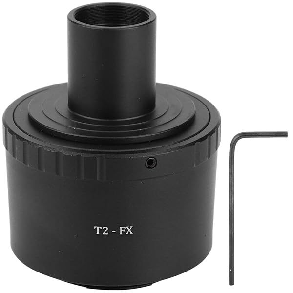 Buy T2-FX Metal Adapter Ring for 23.2mm T Mount Microscope to FX Mount Camera - Fast Shipping!