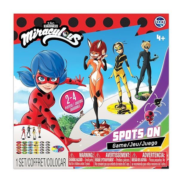 Miraculous Ladybug Spots On Game: Fun Adventure with Ladybug, Cat Noir & Friends - Perfect Birthday Gift for Kids!