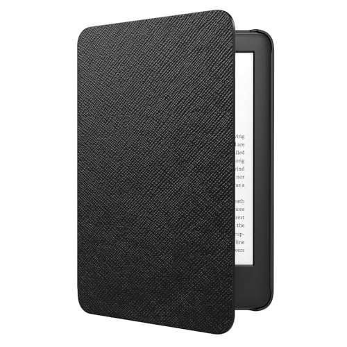 "MoKo 6" Kindle Case (11th Gen 2024/2022) - Lightweight Auto Wake/Sleep Cover in Black"