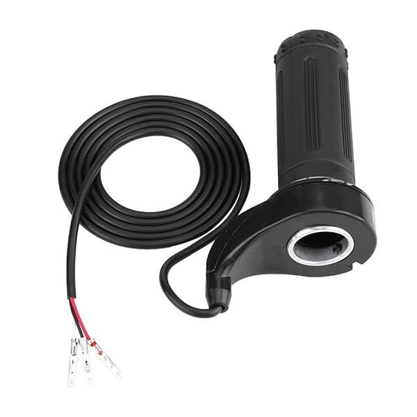 Universal Motorcycle Twist Throttle Grip for E-Bikes & Scooters - 3-Wire Speed Control