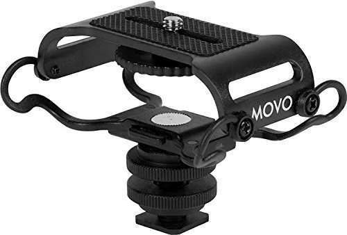Buy Movo SMM5-B Shock Mount for Zoom & Tascam Recorders - Universal Microphone & Portable Recorder Accessory