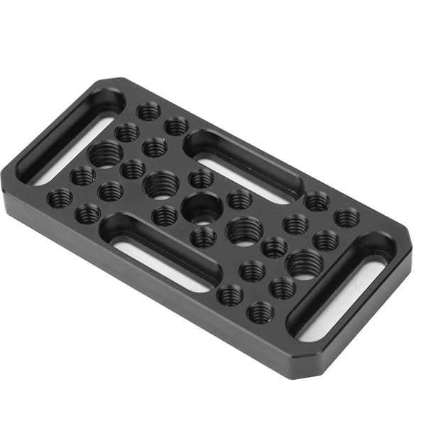 Buy Mugast Camera Expansion Plate - Universal Metal Video Switching Cheese Plate for DSLR with 1/4 & 3/8 Screw Holes