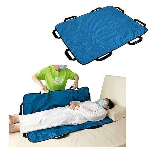 "NEPPT Positioning Bed Pads for Elderly - Transfer Sheets & Lift Assist for Hospital Beds (48" x 40")"