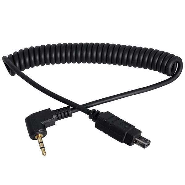 Neewer 2.5mm-N3 Remote Shutter Release Cable for Nikon DSLR Cameras - D90, D600, D610, D5000 & More
