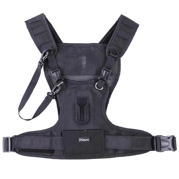 Nicama Dual Shoulder Camera Harness: Perfect Vest for Canon, Nikon, Sony & More - Ideal for Travel, Weddings & Hiking