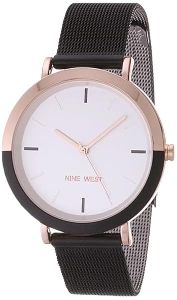 Shop Nine West Women's Mesh Bracelet Watch NW/2515 - Stylish & Affordable Timepiece