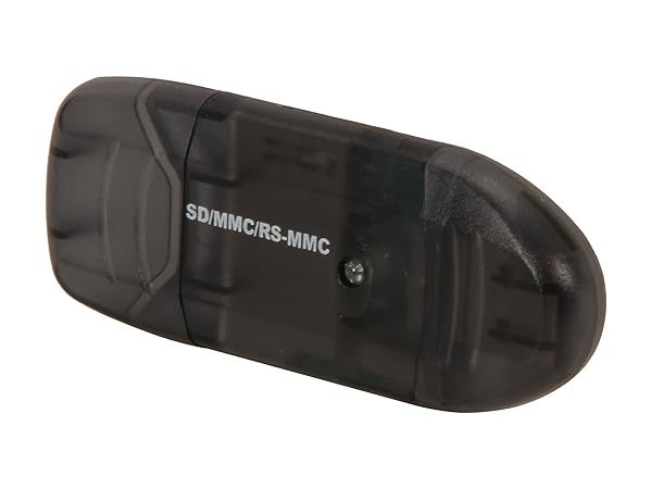 Nippon Labs VCR-339-BK SD Memory Card Reader - USB 2.0, Fast & Reliable, Black