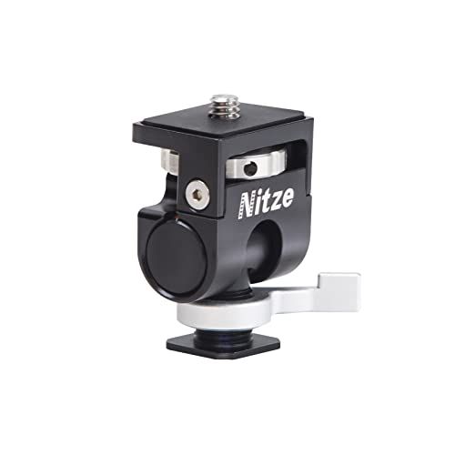 Buy Nitze N54-F1 Field Monitor Mount: Quick Release Cold Shoe, Swivel & Tilt Adjustable Holder