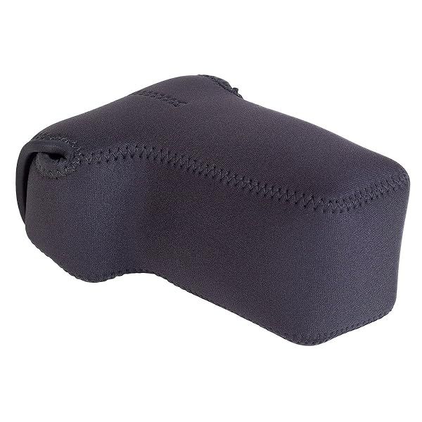 OP/TECH USA Soft Pouch for Digital D-Midsize Zoom - Durable Black Camera Case