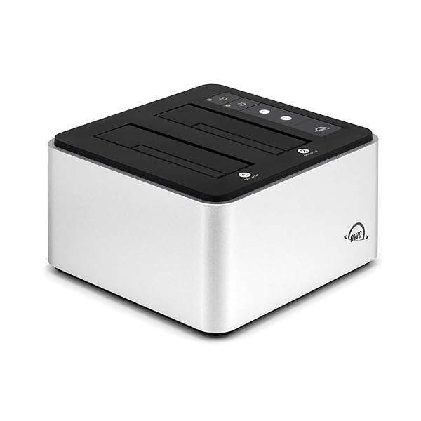 OWC Drive Dock USB-C Dual Drive Bay: Fast USB 3.1 Gen 2 Solution for Mac & PC (OWCTCDRVDCK)