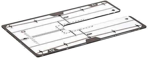 Odyssey Golf Putting Mirror Training Aid - 12 Inch Black for Perfecting Your Golf Game