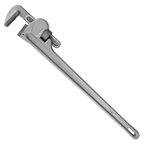 Buy Olympia Tools 36-Inch Aluminum Pipe Wrench 01-636 - Durable & Lightweight Gray Tool for Plumbing Needs