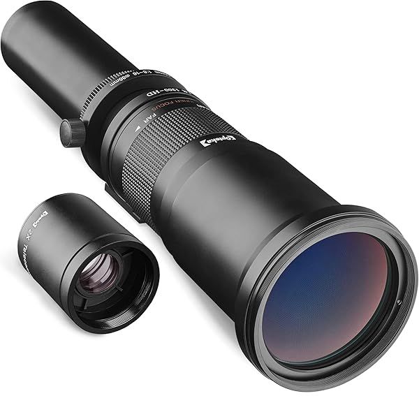 Opteka 650-1300mm Telephoto Zoom Lens for Canon EOS 90D, 80D, 70D & More - Ultimate DSLR Photography Upgrade