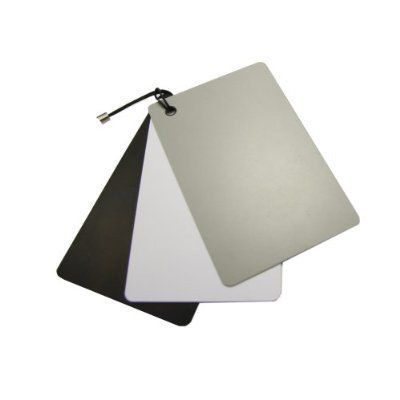 Opteka Pocket-Sized Grey Card: Perfect White Balance & Exposure Tool for DSLR, Mirrorless & Film Photography