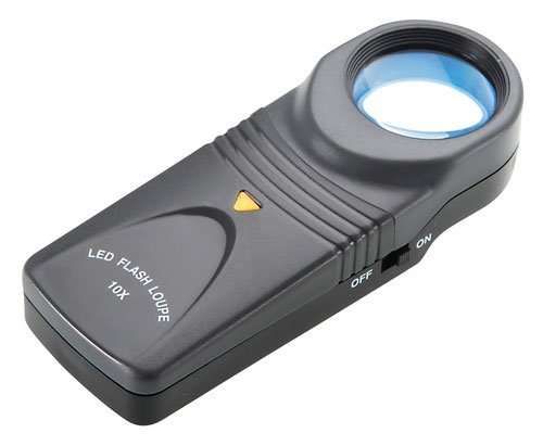 Opticron 10x LED Hand Magnifier 26mm - Bright, Portable & Perfect for Detailed Viewing