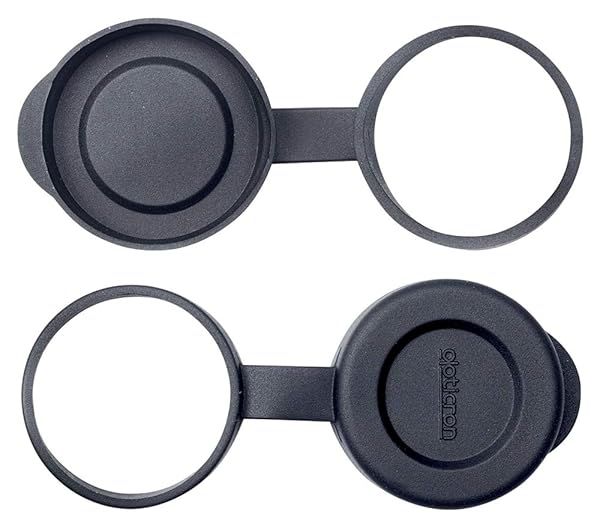 Opticron 25mm Rubber Objective Lens Covers - Fits 34mm Models, Black (31027) - Durable Protection for Your Optics