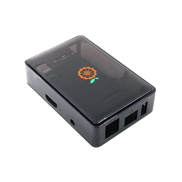 Orange Pi 3 LTS ABS Black Protective Case Compatible with Orange Pi 3 LTS Single Board Computer