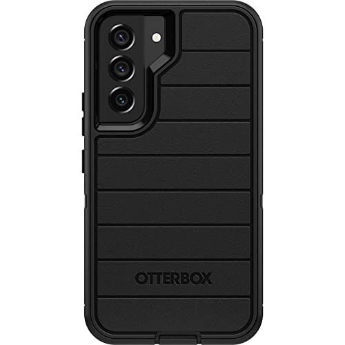 OtterBox Defender Series Case for Samsung Galaxy S22 Microbial Defense Protection Fort Blue Black
